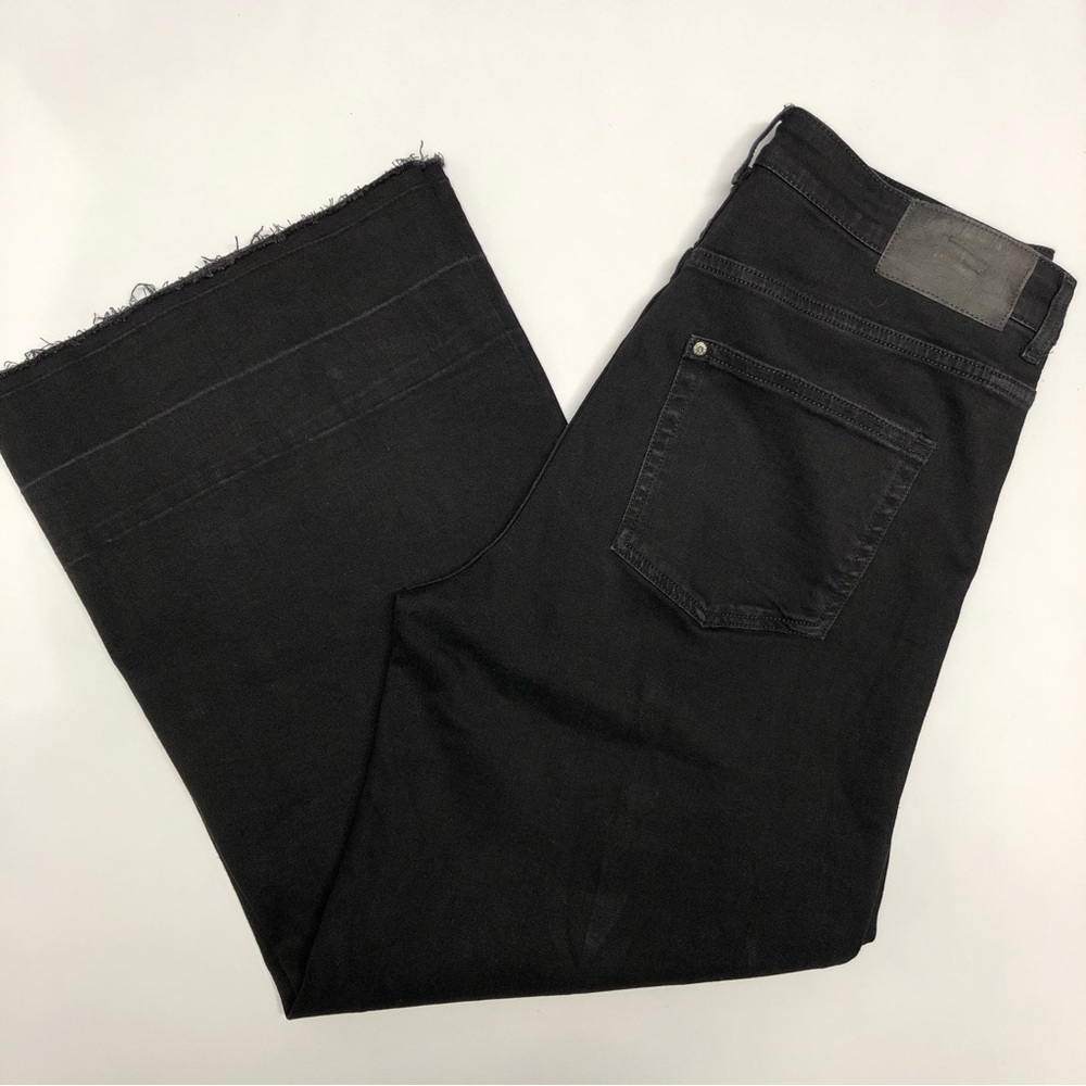 H&M  high waist wide leg jeans size 33